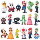 Isaneihas 18 Pcs/set Mario Figures Toy - & Luigi Figurines Yoshi Action New. Price: $75.19.
