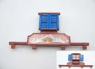 Playmobil (X266) Mountain - Ornament With Window Facade Inn Shawl 9280 Occasion. Price: $6.05.