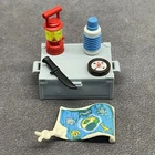 Playmobil Exploring Adventure Kit: Map, Lantern, Compass & Thermos Used. Price: $5.99.