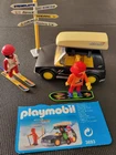 1988 Playmobil 3693 Skier Snowboard Black Car Set Complete Used. Price: $38.00.