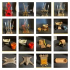 Playmobil Camp Lantern Weapon Racks Bear Rug Tripod Claypot Torch Bonfire Used. Price: $5.50.