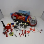 Playmobil 5337 Airport Engine Truck + 9468 Firefighters With Water Pump Lot Used. Price: $57.99.