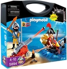 Playmobil 5894 Take Along Transportable Case Pirates Knights Soldier Treasure New. Price: $19.99.