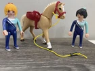 Playmobil Country Vaulting Building Set 6933 Figures Horse Saddle Used. Price: $12.73.