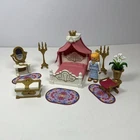 Vintage 1990S Playmobil 3020 Royal Princess Bedroom Complete W/bed, Maid, Chest Used. Price: $24.99.
