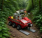 Playmobil 4844 Treasure Hunters Amphibious Vehicle Truck Dune Buggy Complete Used. Price: $34.99.