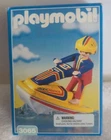 1999 Vintage Playmobil Set #3065 Jet Skier Rider Retired Factory Sealed Used. Price: $18.00.