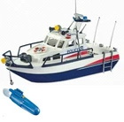 Retired Playmobil 6282 Add-on Police Speed Boat + Bonus 7350 Underwater Motor New. Price: $95.00.