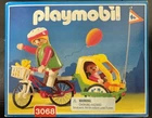 Vintage New Box Playmobil Bike With Trailer #3068. Price: $25.00.