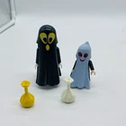 2 Rare Htf Playmobil Halloween Trick Or Treat Blue & Black Scary Ghost Bags Used. Price: $31.50.