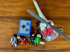 Playmobil Police (polizei) Helicopter And Robber Safe Used. Price: $30.00.