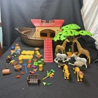 Discontinued Playmobil Wildlife 3255 Floating Noah Ark With Many Accessories Used. Price: $67.99.