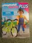 Playmobil Handyman With Bike - 4791 New. Price: $24.99.