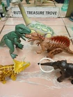 5PC Playmobil Dinosaur Lot Rex, Triceratop, Wooly, Brachiosaurus, Spinosaurus Used. Price: $69.99.