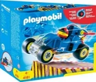 Playmobil Blue Pull Back Racing Car Set 4181 New Nib Sealed Retired. Price: $14.99.