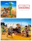 Playmobil Western Sets 1003 Sheriff And 5248 Covered Wagon Raiders Bundle No Box New. Price: $117.00.