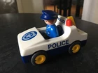 Playmobil 1.2.3 6797, Policeman And Car Occasion. Price: $5.81.