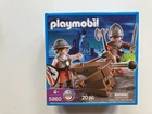 Playmobil #5860 Castle Knights With Crossbow 20PC New In Sealed Box. Price: $38.95.