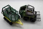 Playmobil 5236 Dinosaur Transport Vehicle Bobcat With Trailer Cage Used. Price: $8.50.