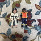 Vintage Playmobil Pals 4532 Black Belt Karate Figure With Ambulance Used. Price: $7.50.