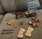 Playmobil Medieval Knights Prison Cart 3674- Exactly As Pictured Vintage Used. Price: $29.99.