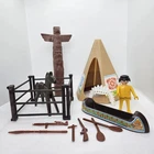 Vintage Playmobil 2960 Native American Set 95% Complete Read Used. Price: $36.44.