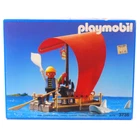 Playmobil 3736 Pirate With Raft/red Sail New In Factory Sealed Box. Price: $100.00.