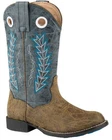 Roper Boys' Hole In The Wall Embroidered Western Boot Round Toe - New. Price: $77.94.