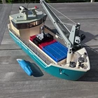 Playmobil Pm Cargo 1007 Ship With Crane And Toy Used. Price: $125.00.