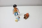 Playmobil 4744 Setnr. Special Family Baby Child With Rocking Horse Mansion City Used. Price: $7.75.