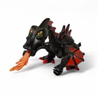 Playmobil Black Dragon Figure Set 5732 Jointed With Fire And Wings Toy Used. Price: $41.65.