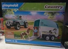 Playmobil Country 70511 Off Road Truck W/ Horse Trailer Nib Used. Price: $124.99.