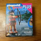 Playmobil 4762 Archer & Target Arrow Bow New Special Plus 2012 Sealed Box. Price: $14.99.