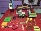 1997 Playmobil Country Farm Barn House With Silo, Tractor Trailer, #5119 Used. Price: $100.00.
