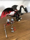 Playmobil 4838 Dragon Land Giant Red Black Led Works, Warriors Weapons 2009 Used. Price: $49.98.