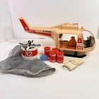 Playmobil Medical Rescue Helicopter 3789 With Accessories - Incomplete Used. Price: $12.76.