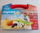 Playmobil City Life #5653 Vet Visit Red Carry Case 39 Pc Set New 4+ Make Believe. Price: $17.22.