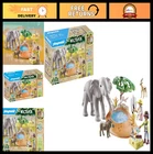 Playmobil Elephant Waterhole Set - Safari Adventure Toy, Wildlife Figurines New. Price: $77.99.