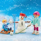 Playmobil 9864 Winter Seasons Set Mother And Snowman Sled Sealed Addon New. Price: $39.89.