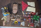Playmobil Pirate Ship 4290 3174 Huge Lot Figures Kraken Weapons Parts Toy Used. Price: $127.46.