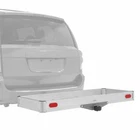 Aluminum Cargo Carrier, 500 Lb Cap, Folding Hitch Rack, Elevate Outdoor - 60" New. Price: $207.99.