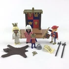 Playmobil Vintage 3659 Medieval Knights King Court Parts Figures Incomplete Used. Price: $25.00.