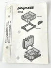 Vintage Playmobil 1989 Manual Instructions Chest Geobra Germany 3794 Used. Price: $8.42.