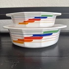 Studio Nova Fire & Ice Round Casserole Dishes 1980S N-5562 CUP/N-5616 3 Used. Price: $43.98.
