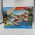 Firefighting Seaplane Toy Set With Accessories And Figures Damaged Box New. Price: $45.00.