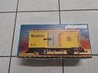 Vintage Playmobil 4122 Western Train Freight Box Car Complete With From 1987 Used. Price: $199.99.