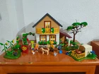 Playmobil Lot Country House, Garden And Chickens Farm Animals Ref 5120 Used. Price: $71.23.