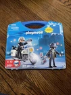 Playmobil 5891 32 Pcs Police And Robber Set Ages W/ Carrying Case New Sealed. Price: $20.00.