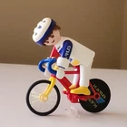 Playmobil 3846 Performance Cycler Complete W/ Figure & Accessories Used. Price: $10.00.