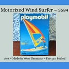 Playmobil 3584 Motorized Wind Surfer 1988 Vintage System West German New. Price: $190.00.